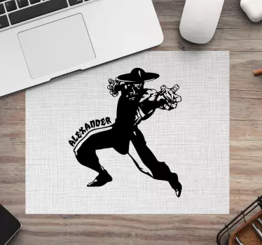 Originální podložka pod myš s dynamickým kovbojem - TenStickers