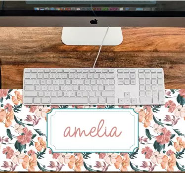 Podložka pod myš se jménem botanická personalizace - TenStickers