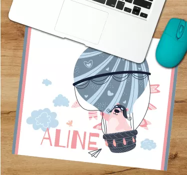 Podložka pod myš se jménem dobrodružství s balónem - TenStickers