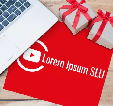 Podložka pod myš se jménem elegantní logo - TenStickers