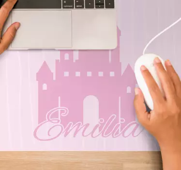 Podložka pod myš se jménem hrad se jménem - TenStickers