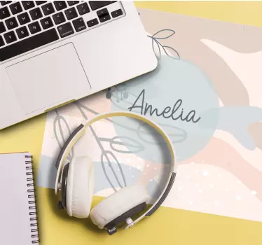 Podložka pod myš se jménem personalizovaný akcent - TenStickers