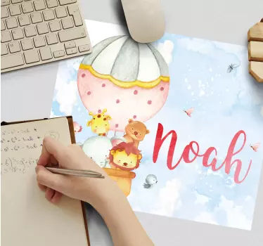 Podložka pod myš se jménem roztomilé balónkové dobrodružství - TenStickers