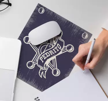 Podložka pod myš se jménem Šerifská hvězda - TenStickers