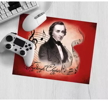 Podložka pod myš se jménem slavného skladatele - TenStickers