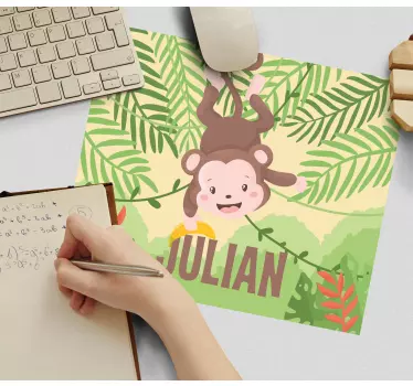 Podložka pod myš se jménem veselá opice - TenStickers