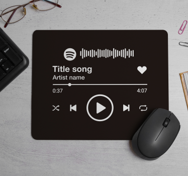 Spotify vlastní mousemats - TenStickers