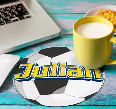 Zákaznická píšťala Podložka pod myš se jménem - TenStickers