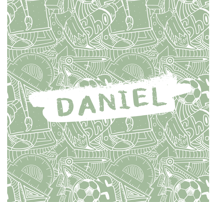 Zelená školní křída Roleta pro teenagery - TenStickers