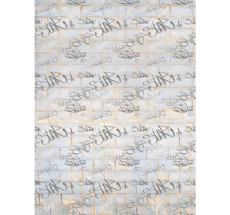 šedé graffiti Originální roleta - TenStickers