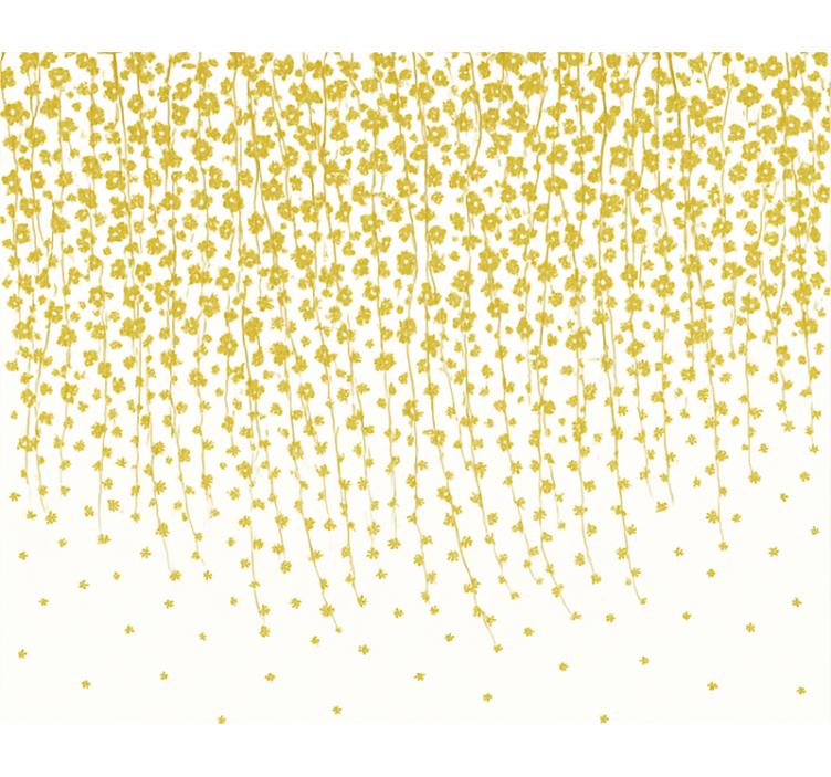 Květiny vodopád Roleta do koupelny - TenStickers