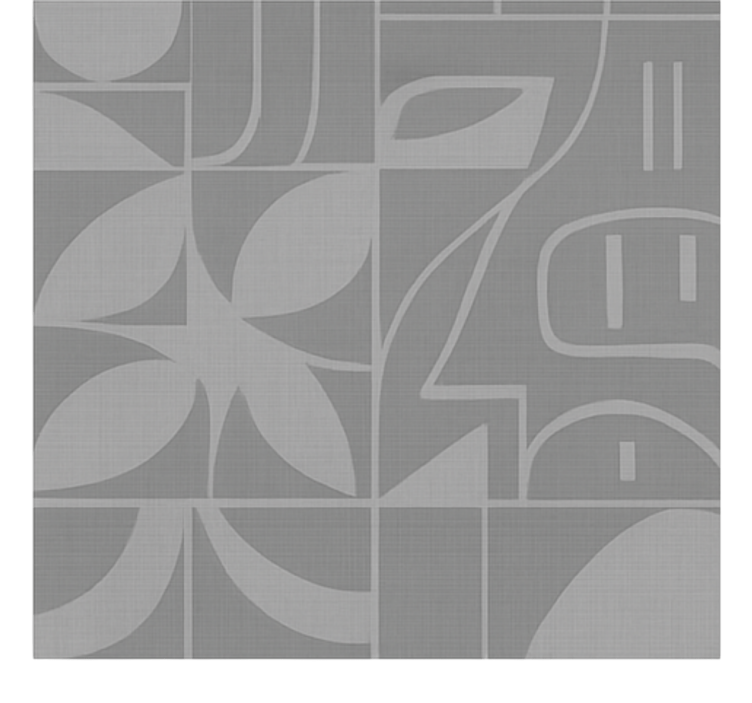 Abstraktní moderní vzor Šedá roleta - TenStickers