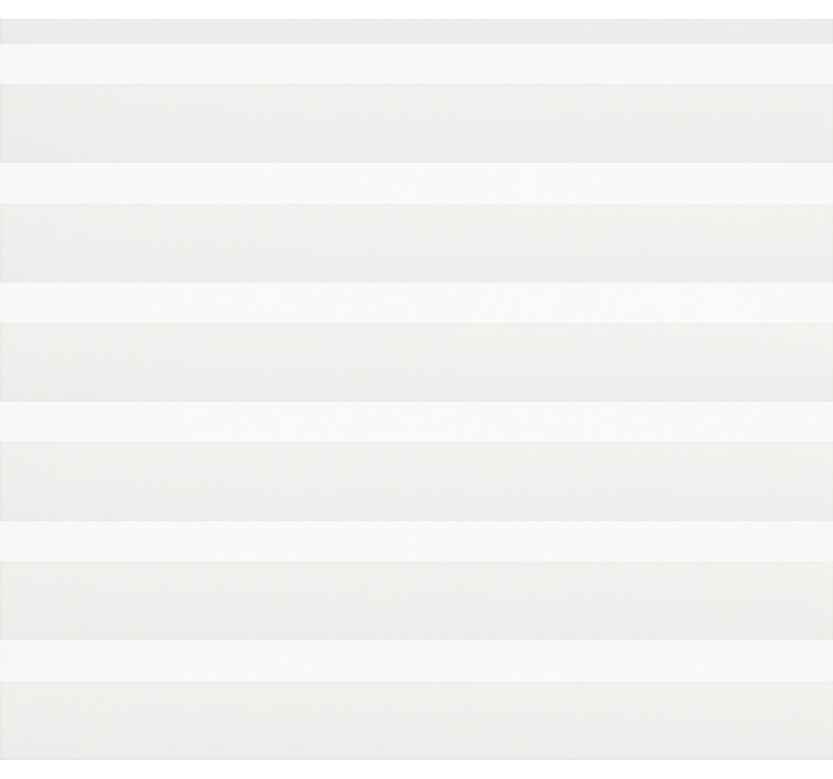Bílé vodorovné pruhy Roleta do obývacího pokoje - TenStickers