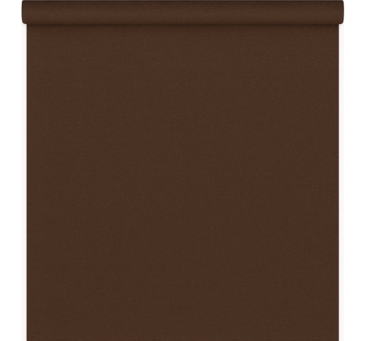 Tmavě hnědá monochromatická Roleta do obývacího pokoje - TenStickers
