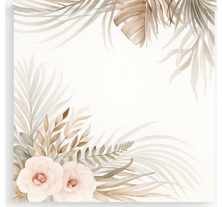 Boho květinový vzor Roleta děti - TenStickers