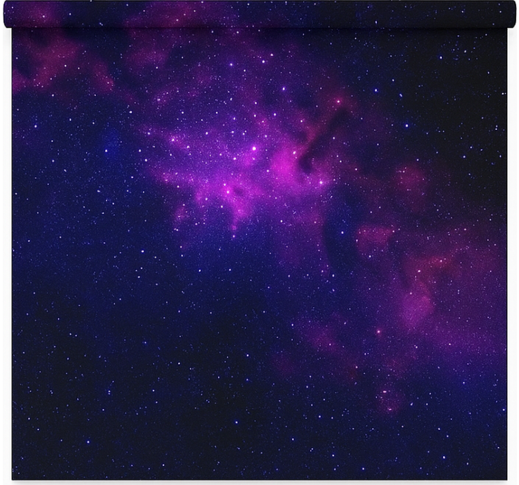 Fialová galaxie hvězda Roleta pro teenagery - TenStickers