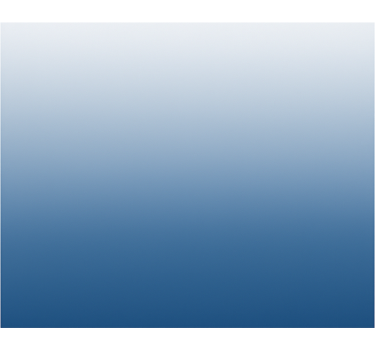 Bílá až tmavě modrá Roleta pro teenagery - TenStickers