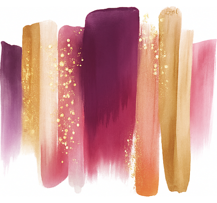 Abstraktní tahy Roleta pro teenagery - TenStickers