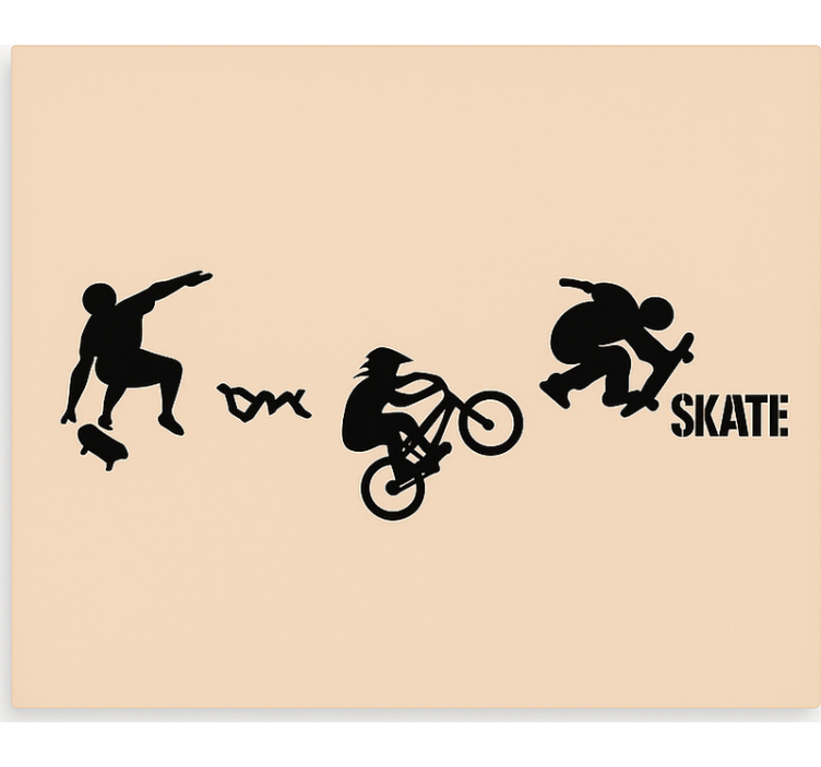 Bruslení bmx sport Roleta pro teenagery - TenStickers