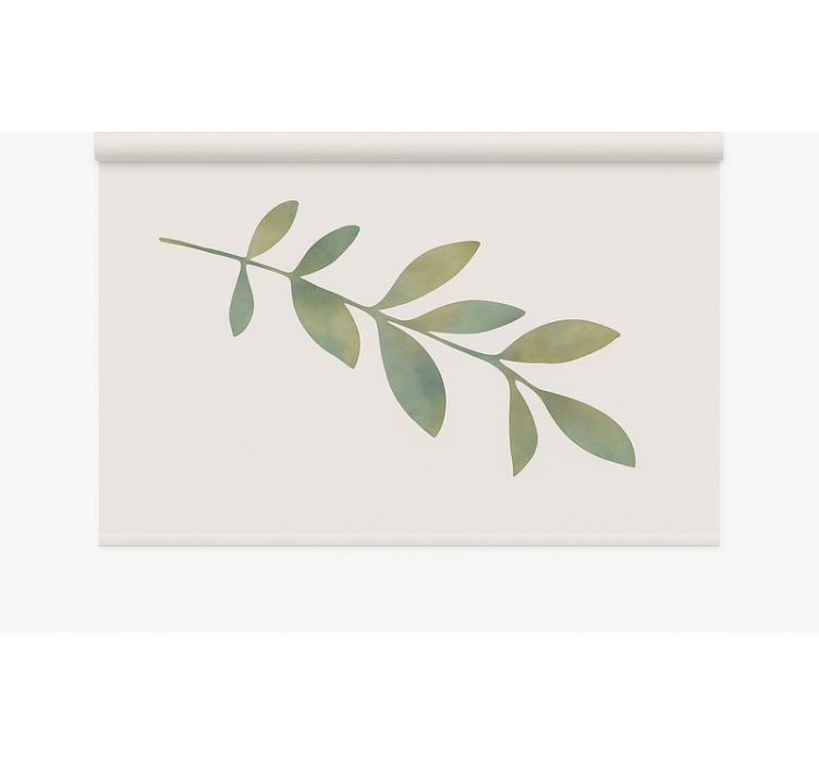 Roleta kancelář velký list - TenStickers