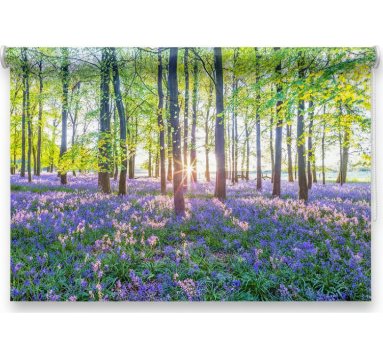 Roleta stromy inspirovaná přírodou - TenStickers