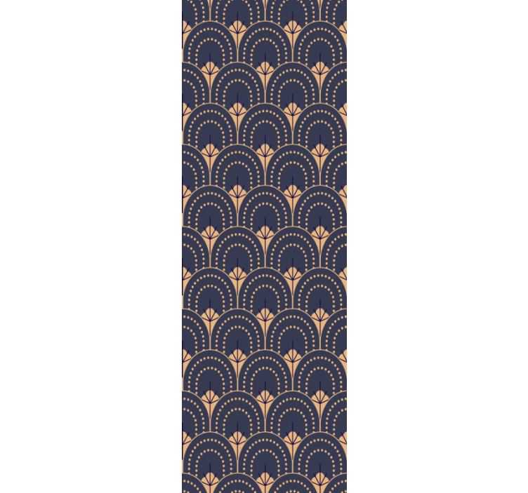 Roleta domácí kancelář s ozdobným vějířovým vzorem - TenStickers