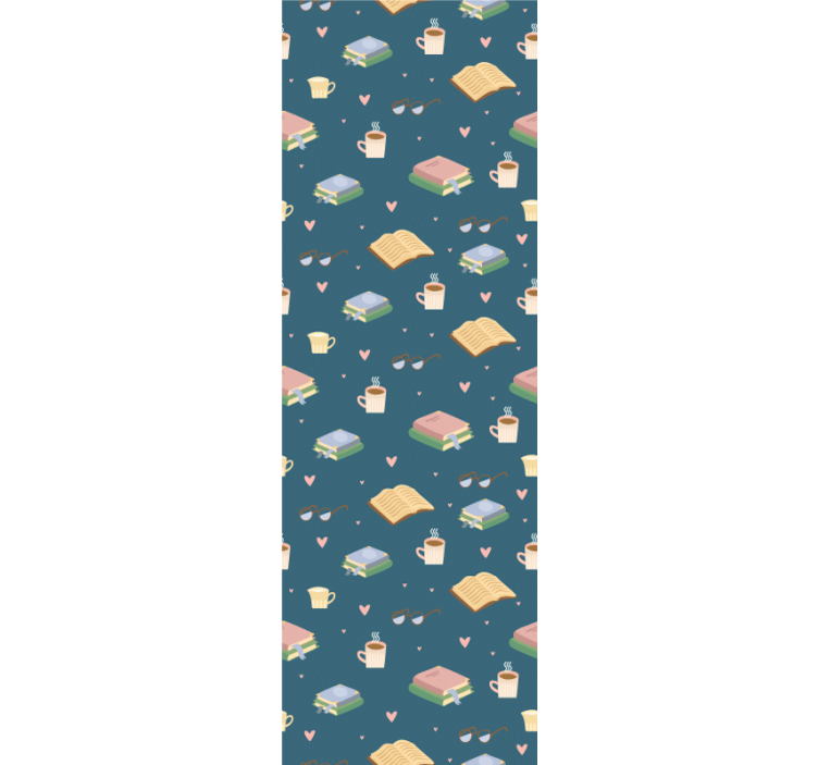 Roleta domácí kancelář útulný čtecí vzor - TenStickers