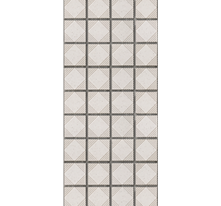 Roleta kuchyně bílé minimalistické abstraktní dlaždice - TenStickers