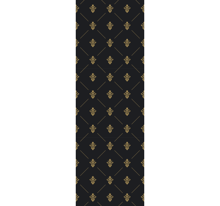 Roleta kuchyně elegantní tmavé dlaždice - TenStickers