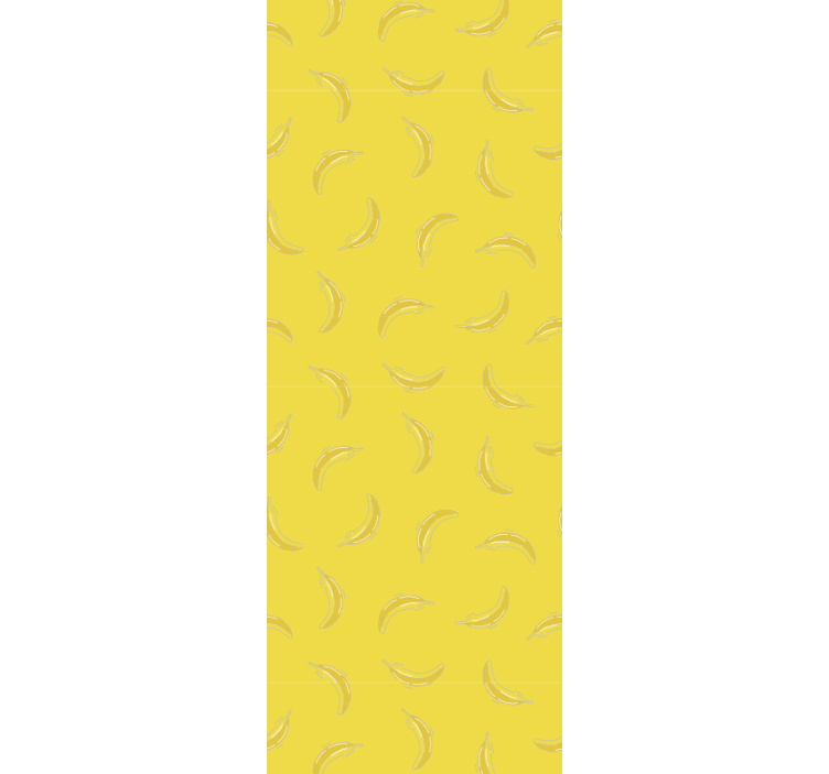 Roleta kuchyně banánová žlutá - TenStickers