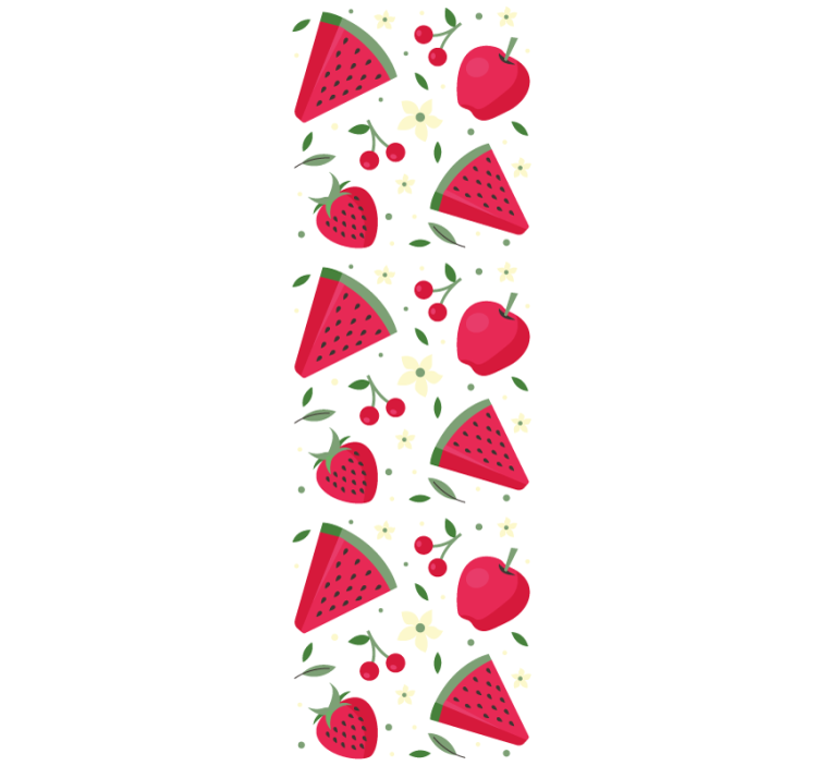 Roleta kuchyně s různými vzory ovoce - TenStickers