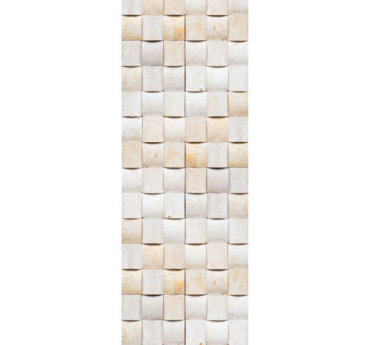 Roleta kuchyně s 3d vzorem cihel - TenStickers