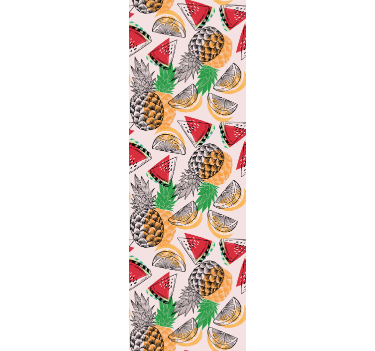 Roleta kuchyně letní potisk ananas - TenStickers