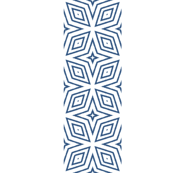 Roleta do jídelny s ručně vyráběnými jute diamanty - TenStickers