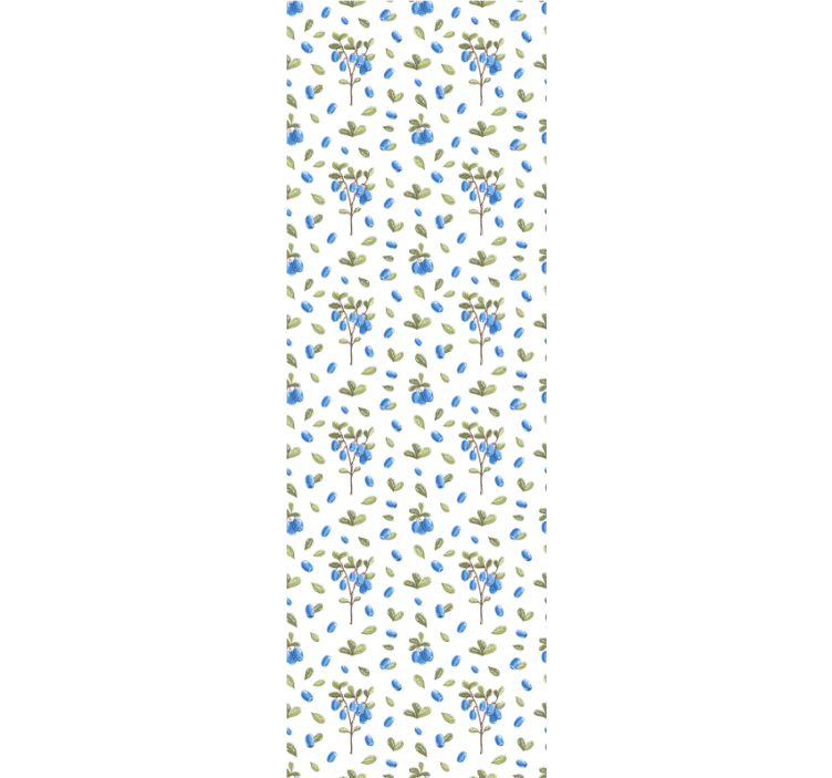 Roleta do jídelny s květinovým akvarelovým vzorem - TenStickers