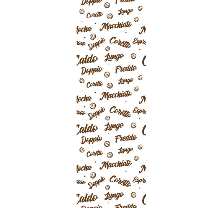 Roleta do jídelny káva každý den - TenStickers