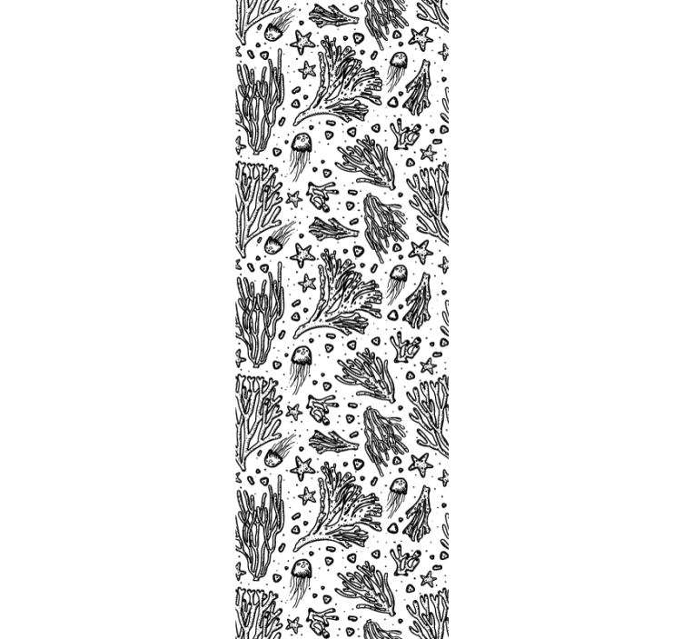 Roleta děti mořské tvory v siluetě - TenStickers