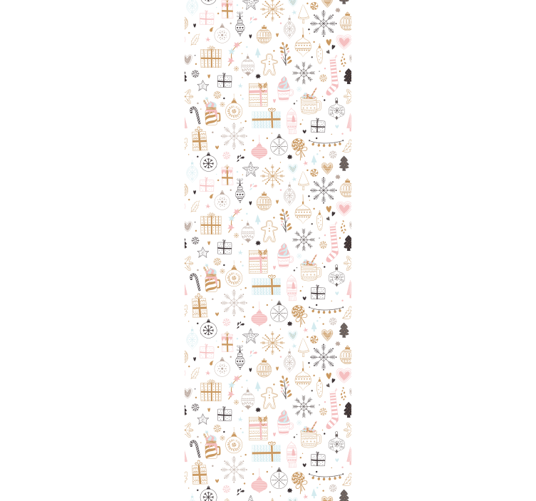 Roleta děti zimní vánoční vzor - TenStickers