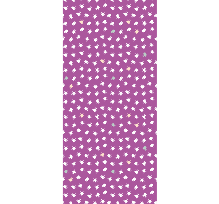 Roleta děti bílé hvězdy pro děti - TenStickers