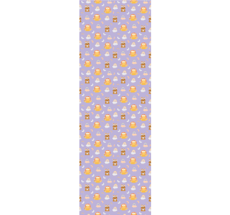 Roleta děti zvířata a duhy - TenStickers