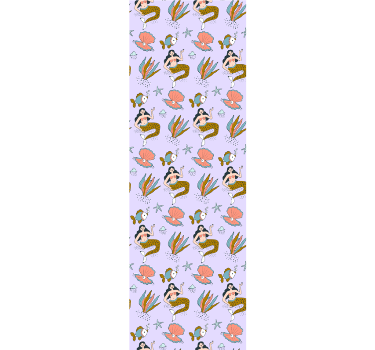 Roleta děti mořské panny a mušle - TenStickers