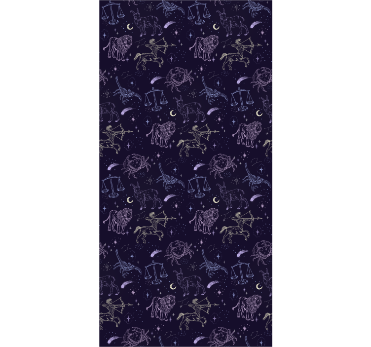 Roleta děti s motivem souhvězdí - TenStickers