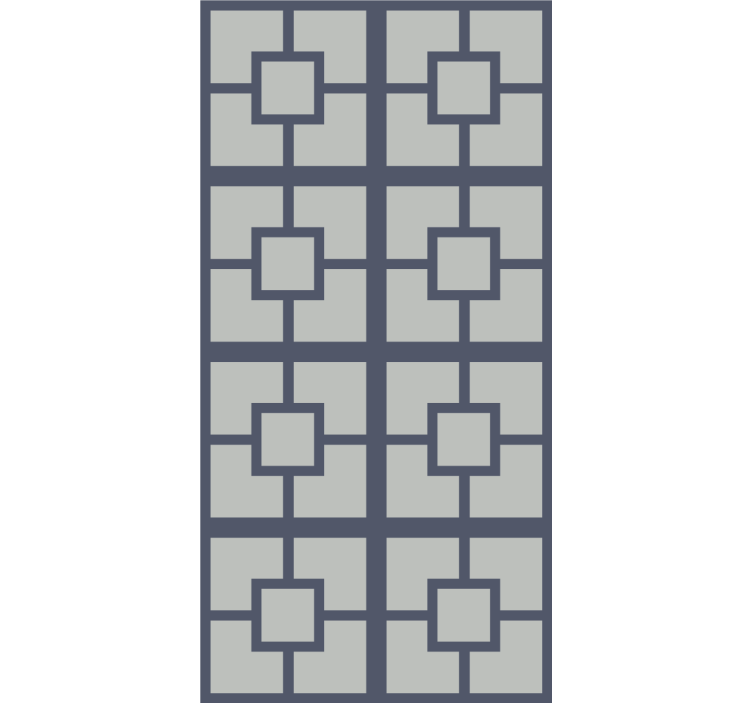 Roleta kancelář Čtvercový vzor - TenStickers