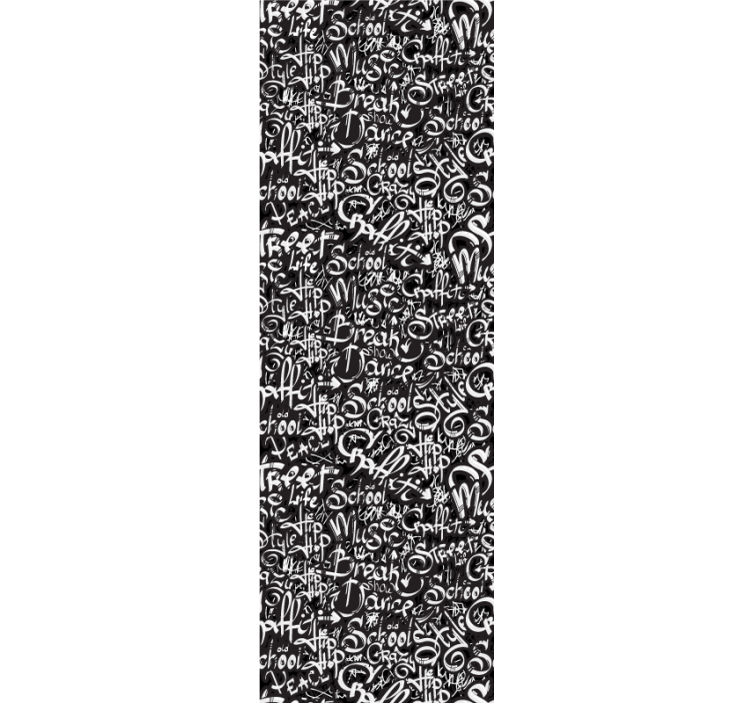 Roleta pro teenagery s designem graffiti tagů - TenStickers