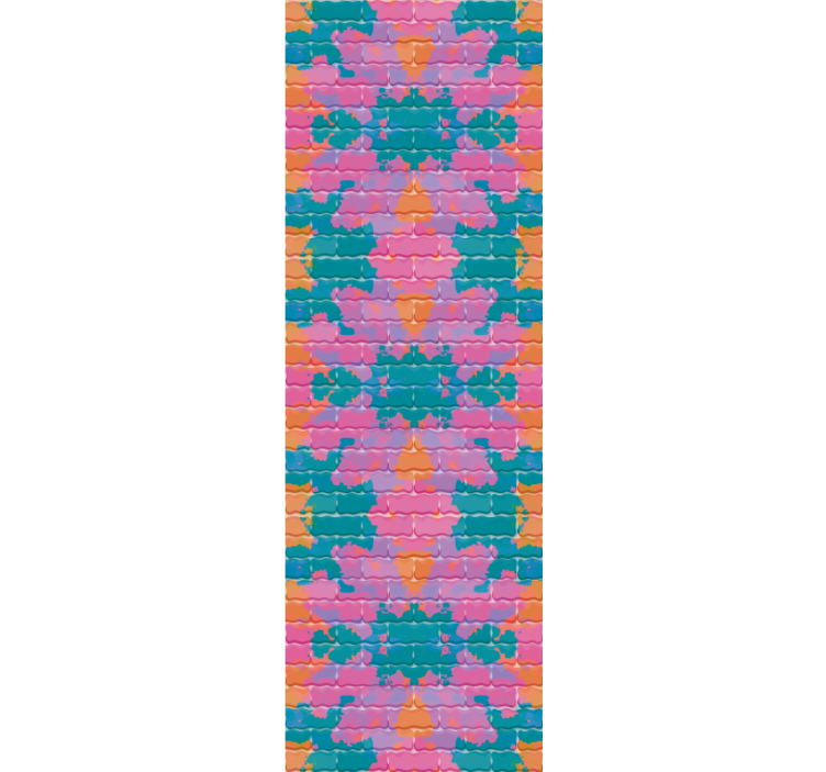 Roleta pro teenagery s graffiti zdobenou zdí - TenStickers