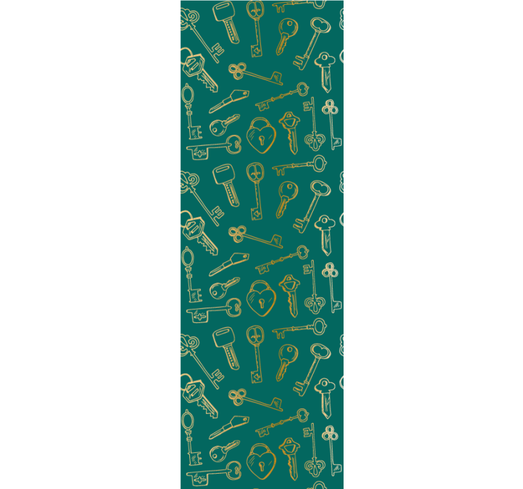 Roleta pro teenagery klíče a zámky - TenStickers