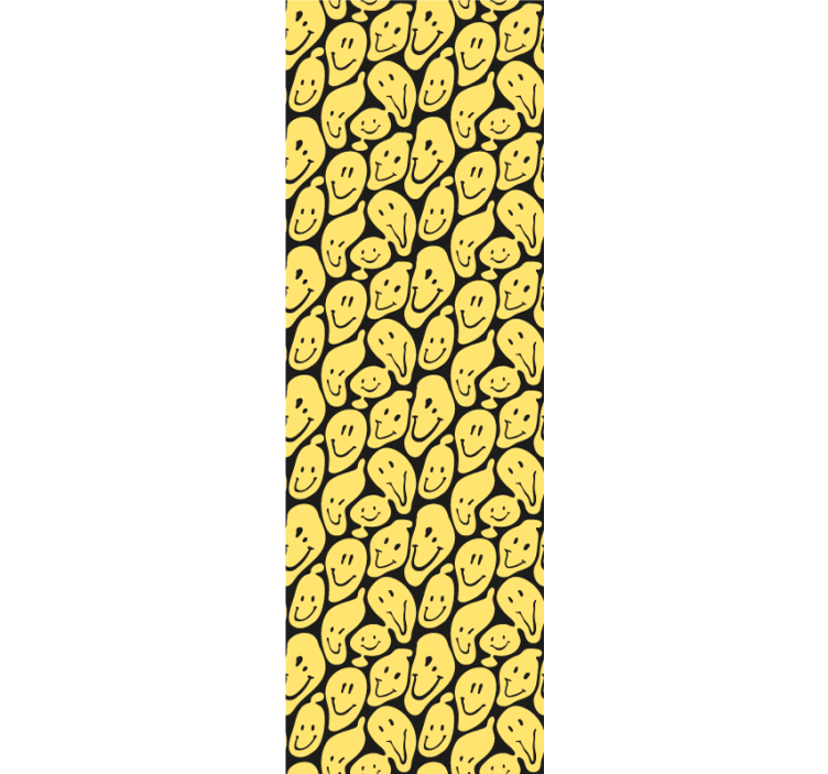 Roleta pro teenagery s motivem usmívajících se tváří - TenStickers