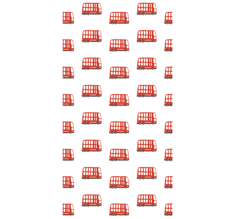 Roleta pro teenagery s motivem londýnského autobusu - TenStickers