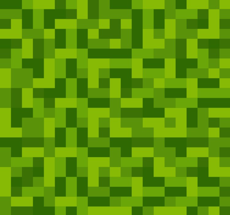 Roleta pro teenagery s designem zelených čtverců - TenStickers