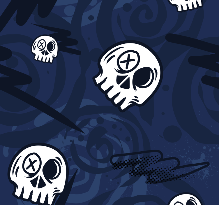 Roleta pro teenagery s lebkami v graffiti stylu - TenStickers